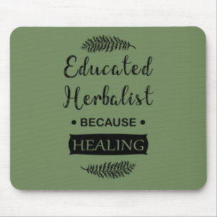 Utbildad herbalist musmatta