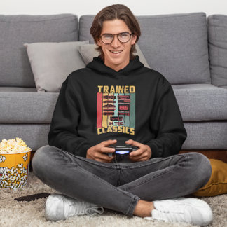 Utbildad i klassiker - Retro Gamer Hoodie