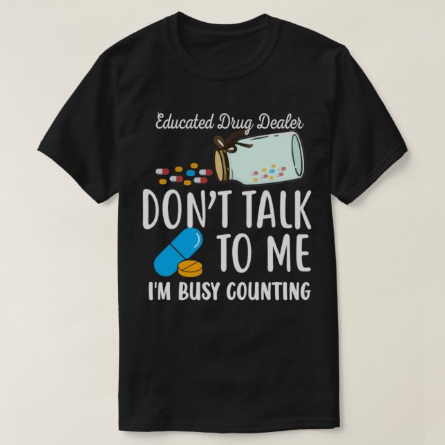 Utbildad knarkhandlare Ix27m Counting Auktoriserad T Shirt (Design framsida)