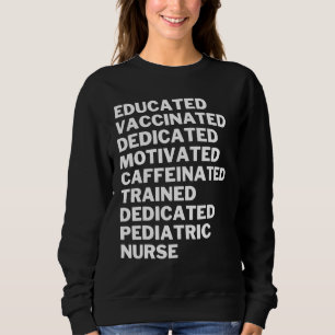Utbildad vaccinerad koffeinfri särbehandlad Pediat T Shirt