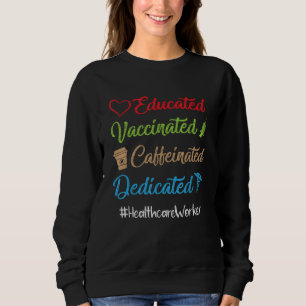 Utbildad vaccinerad koffeinfri, särskild t shirt