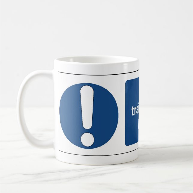 utbildade personaler kaffemugg (Vänster)