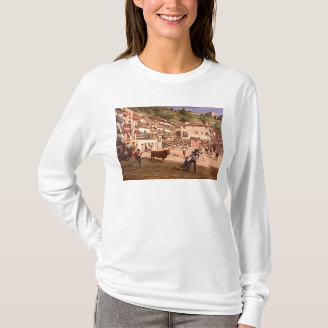 Utbildande slagsmål i Biscay, 1869 Tee Shirt (Framsida)