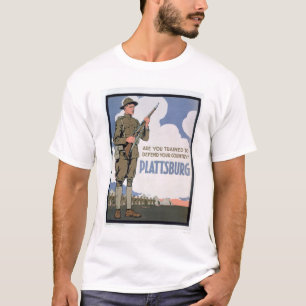 Utbildas du för att försvara? (US02066) T-shirt