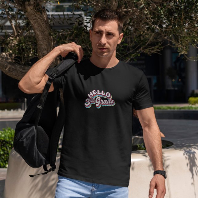 Utbildning 3Rd Klass Retro-citat T Shirt (Skapare uppladdad)