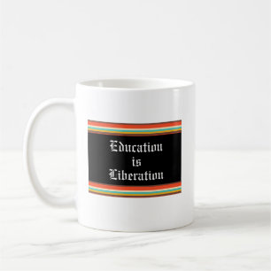 Utbildning är befrielse Bilingual Mugg