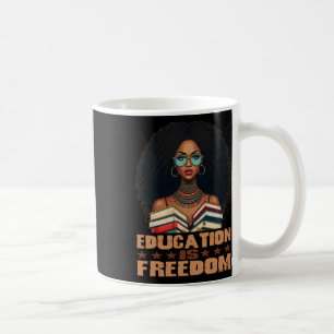 Utbildning är den svarta läraren Bokar Black Kaffemugg