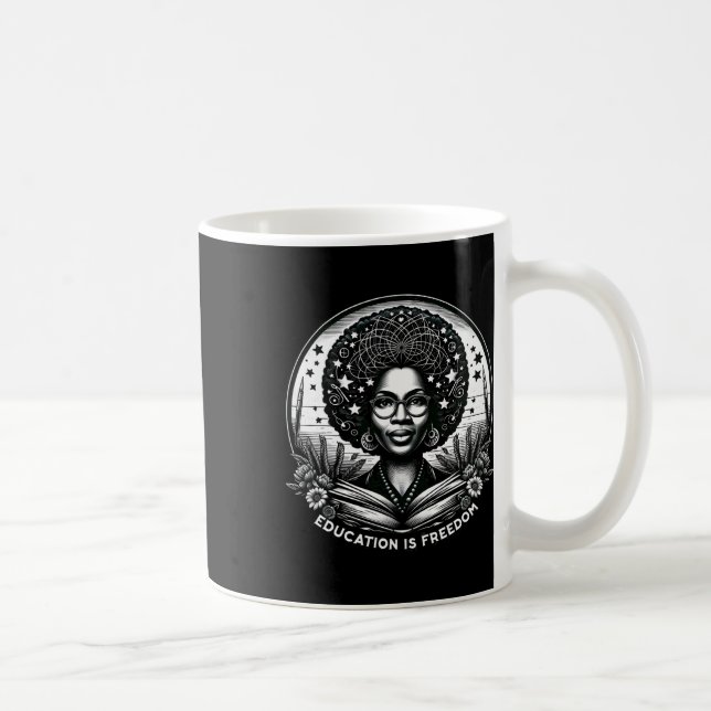 Utbildning är den svarta läraren Bokar Black Kaffemugg (Höger)
