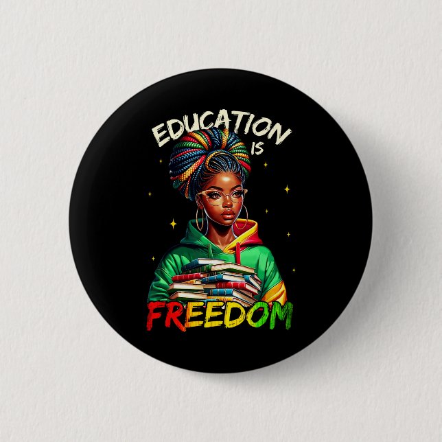 Utbildning är "Freedom Black History" - månatliga  Knapp (Framsida)