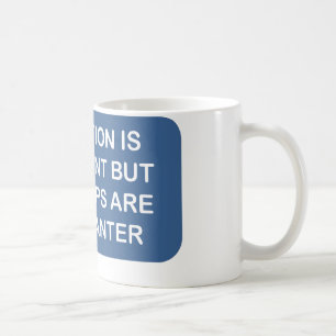 Utbildning är importen som stora biceps är kaffemugg