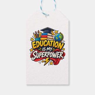 Utbildning Är Min Superkraft Presentkort Presentetikett