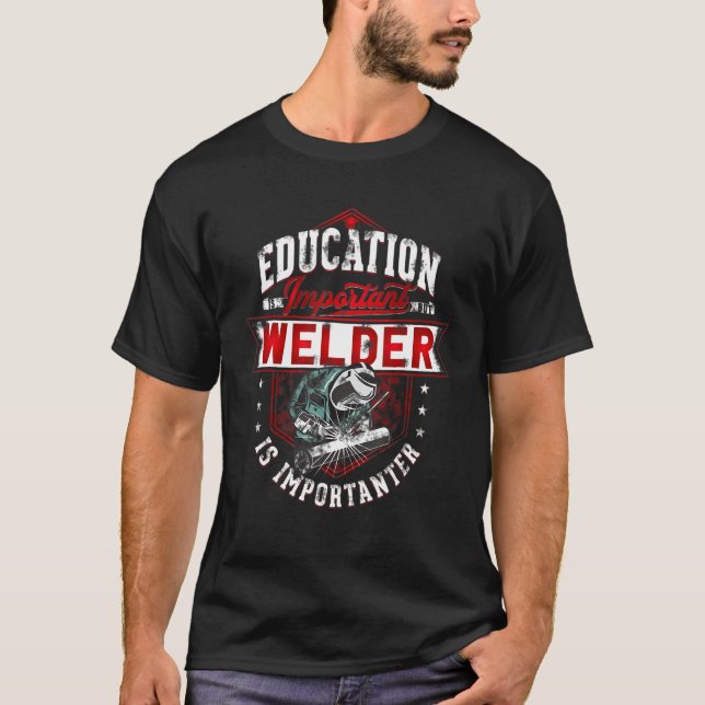 Utbildning är viktig men det är viktigt att man ta t shirt (Framsida)