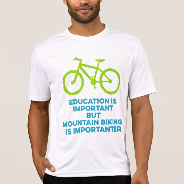 Utbildning är viktigt ... (färgbild) t shirt (Framsida)