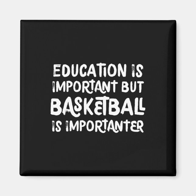Utbildning är viktigt, men basket är viktigt magnet (Framsidan)