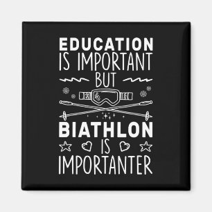 Utbildning är viktigt, men biatlon är viktigt magnet