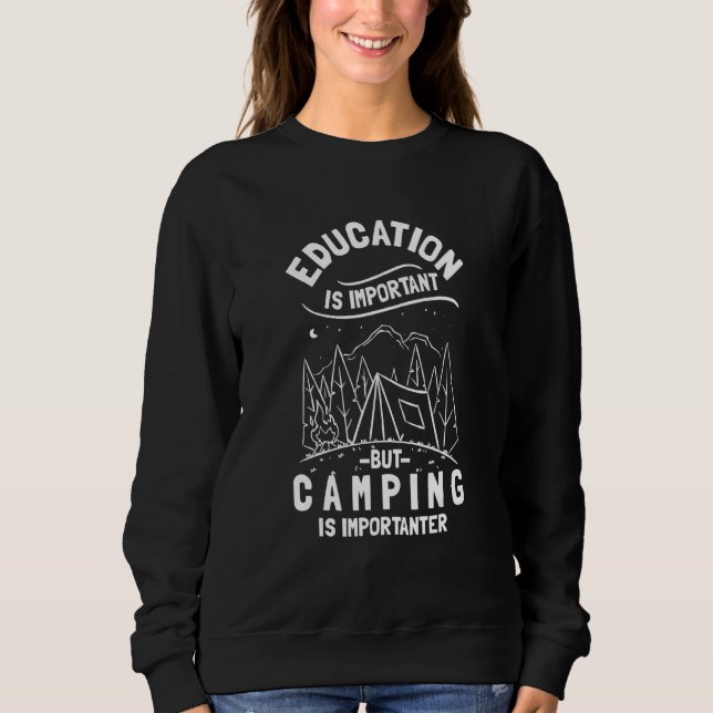 Utbildning är viktigt, men kampanjen är viktig t shirt (Framsida)
