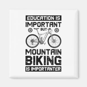 Utbildning är viktigt men mountainbike är vik magnet