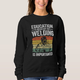 Utbildning är viktigt, men välfärd är viktigt t shirt