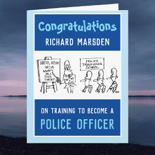 Utbildning för att bli poliskort kort