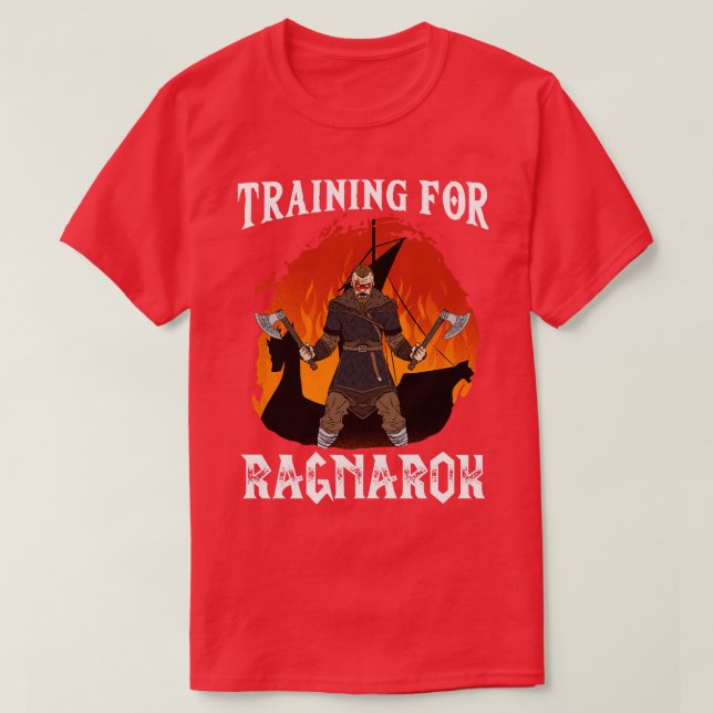 Utbildning för Ragnarok 6 T Shirt (Design framsida)
