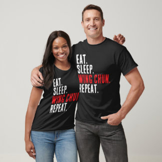 Utbildning för upprepad Kung fu i viloläge Vinge C T Shirt