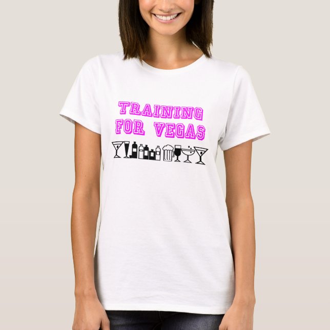 utbildning för vegas tee shirt (Framsida)