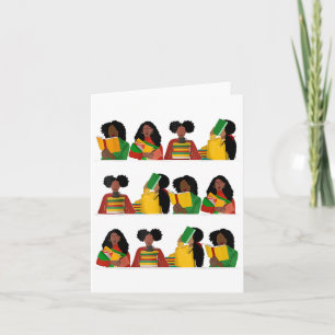 Utbildning: Frihet drottning Melanin Black Women B Kort
