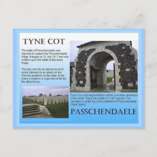 Utbildning, historia, Världskrig I, Tyne Cot Vykort