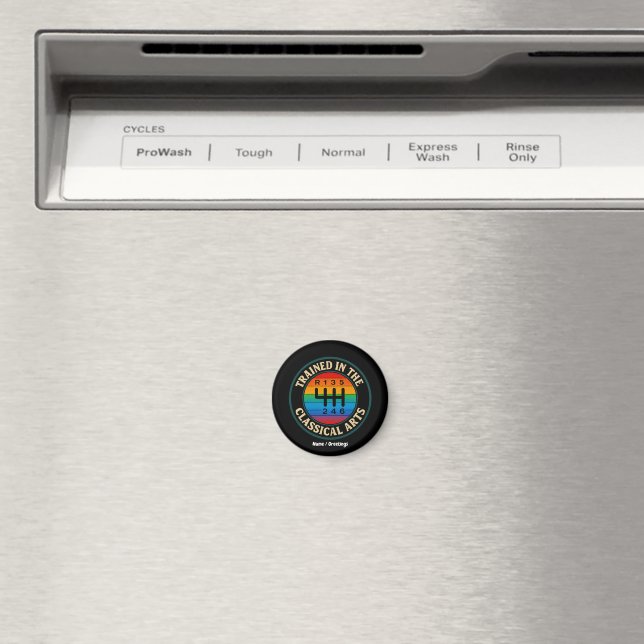 Utbildning i manuell överföring av klassiska konst magnet (In Situ (Dishwasher))