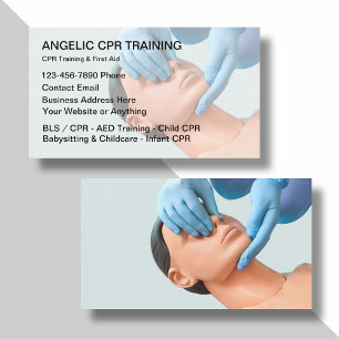 Utbildning i medicinsk CPR och stöd till forskning Visitkort