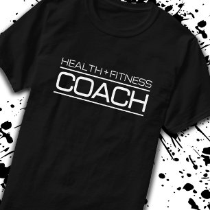 Utbildning i Personal Trainer Gym träning i Health T Shirt