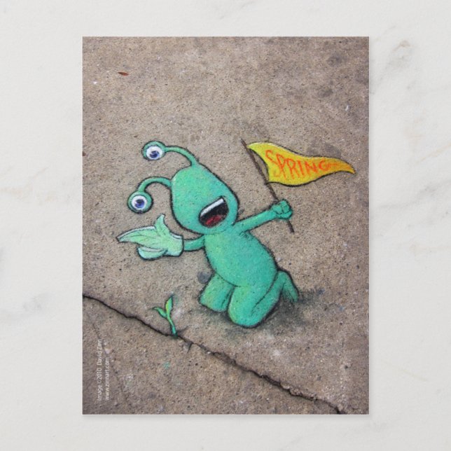 Utbildning i vår vykort (Framsida)