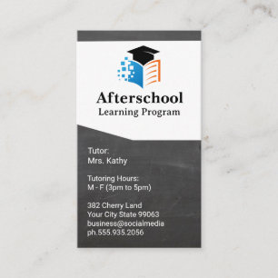 Utbildning Logotypen student Cap Visitkort