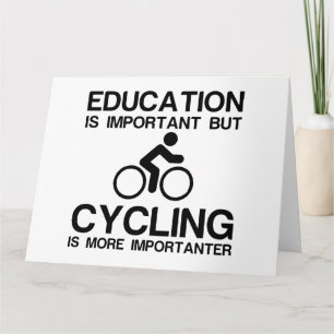 Utbildning och cykling kort