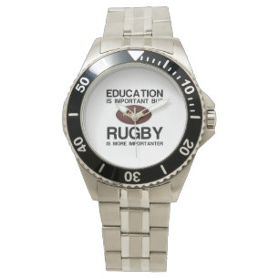 Utbildning och rugby armbandsur