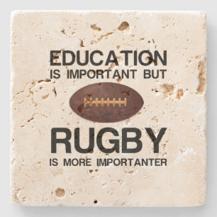 Utbildning och rugby stenunderlägg