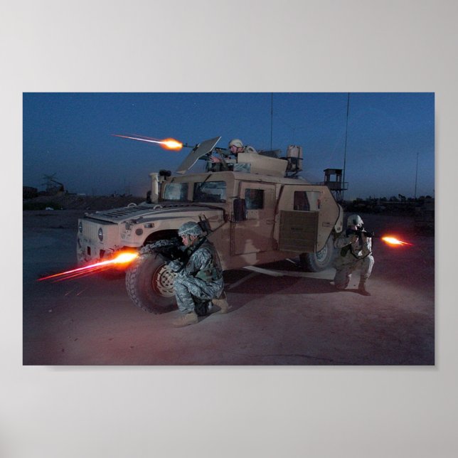 Utbildning om levande brandvapen poster (Framsidan)