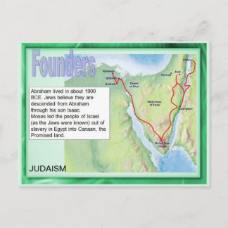 Utbildning, religion, judendom, grundare vykort