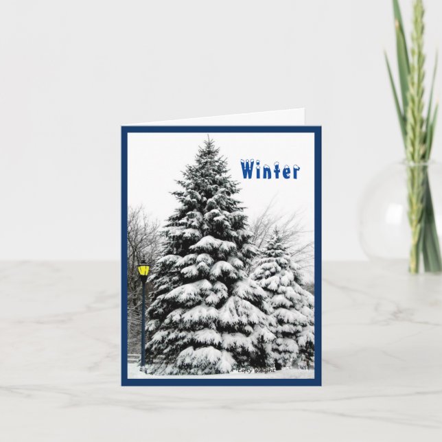 Utbildning under årets fyra säsonger kort (Framsida)