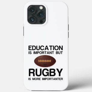 UTBILDNINGEN ÄR VIKTIG, RUGBY IMPORTANTER