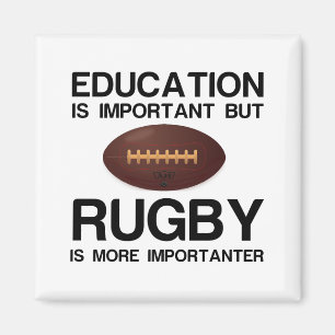 UTBILDNINGEN ÄR VIKTIG, RUGBY IMPORTANTER MAGNET