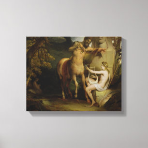 Utbildningen av Achilles, c.1772 (olja på kanfas) Canvastryck