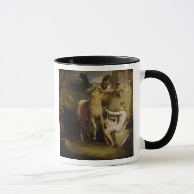 Utbildningen av Achilles, c.1772 (olja på kanfas) Mugg (Höger)