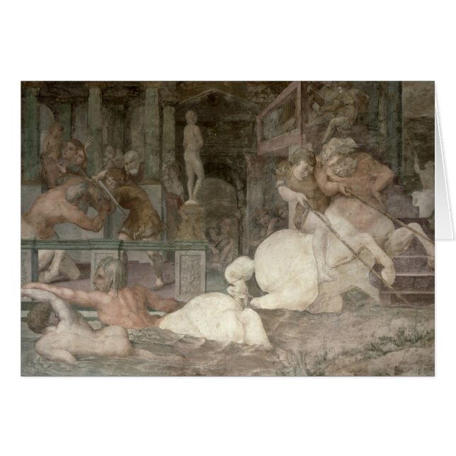 Utbildningen av Achilles Hälsningskort (Framsidan Horizontal)