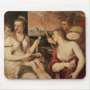 Utbildningen av cupiden, c.1565 musmatta