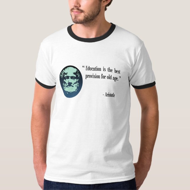 UtbildningsAristotle T-tröja T-shirt (Framsida)