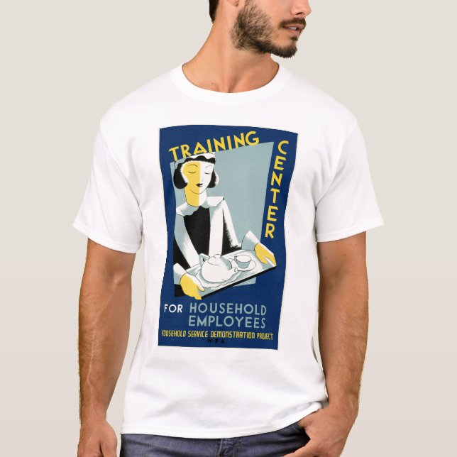 Utbildningscentrum för hushållsanställda t shirt (Framsida)