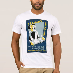 Utbildningscentrum för hushållsanställda tee shirt