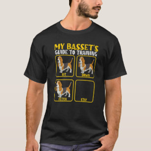 utbildningshandbok för BASAL (basset hund-hasset) T Shirt