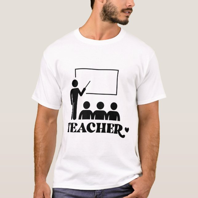 Utbildningshjälpmedel för lärare T-Shirt (Framsida)